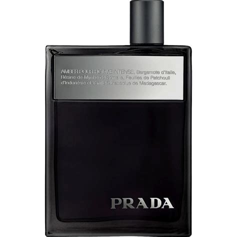 prada amber intense pour homme review|prada amber men 100ml edt.